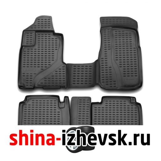 Коврик Autofamily коврики в салон для HONDA CR-V 2002-2006, 4 шт. ) в Ижевске